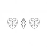 Coeurs PureCrystal 6228 10.3x10 mm - Golden Topaz x6