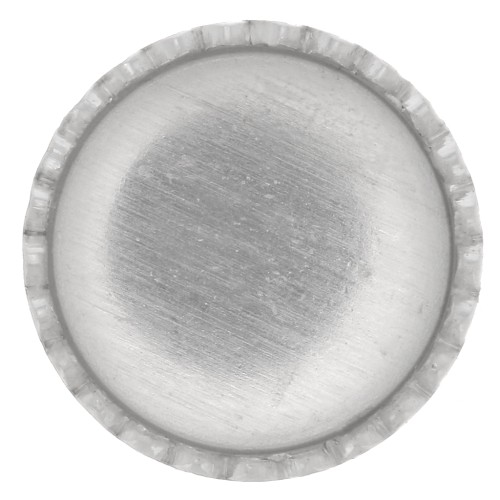 Serti rond dentelé pour cabochon 8 mm - Argent 925 x1