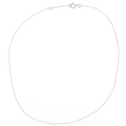 Tour de cou maille Forçat limée 1.25 mm - Argent 925 x38cm|raw }}