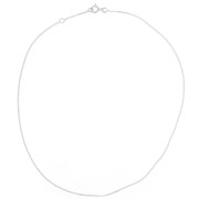 Tour de cou maille Gourmette limée 1.2 mm - Argent 925 x38cm|raw }}