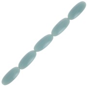 Perles olive en résine 16x7 mm - Celadon x12|raw }}