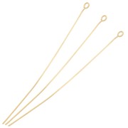 Clous tête ronde 70x0.7 mm - Acier inoxydable 304L Doré x6|raw }}
