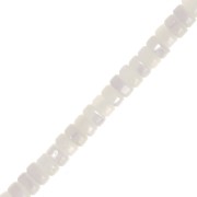 Perles rondelles Heishi en nacre 4x2 mm x39cm