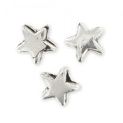 Etoiles 5 mm argenté vieilli x25|raw }}