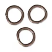 Anneaux ouverts 5.5x0.8 mm - Fabrication Européenne - cuivré vieilli x50