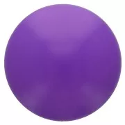 Cabochon rond en résine opaque 14 mm - Violet x1