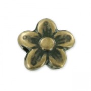 Fleur 10x9 mm bronze x1|raw }}