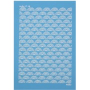 Silk Screen Moiko pour Pâte polymère 74x105 mm - Motif Arc-en-ciel 17.10 x1|raw }}