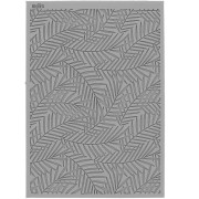 Plaque de texture Moiko pour pâte polymère 97x68 mm - Feuille jungle x1|raw }}