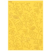 Plaque de texture Moiko pour pâte polymère 97x68 mm - Fleur x1|raw }}
