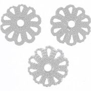 Coupelles filigranées 7 mm - Placage Argent fin x20|raw }}