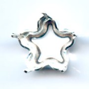 Serti griffe pour cabochon PureCrystal 4744 10 mm - Argenté x1|raw }}