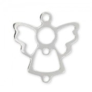 Intercalaire ange 3 anneaux 15x14 mm en Argent 925 x1|raw }}