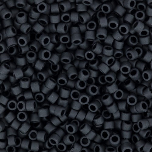 Toho Treasures 1,8 mm TO1T49F - Opaque Jet Mat x8g