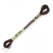 Fil à broder DMC Mouliné Effet Lumière Cuivré (898) x8m