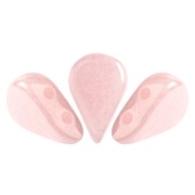 Perles en verre Amos® par Puca® 5x8 mm - Light Pink Opal Luster x10g|raw }}