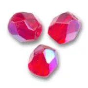 Facettes 6 mm Light Siam AB x25