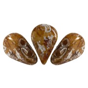 Perles en verre Amos® par Puca® 5x8 mm - Light Pink Opal New Picasso x10g|raw }}