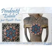 Kalos® par Puca® 4x3 mm - Frost Blue Lagoon x10g