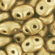 SuperDuo 2,5x5 mm Gold Satin x10g