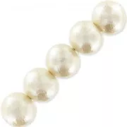 Cotton Pearls Miyuki 10 mm Cream x15