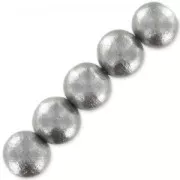 Cotton Pearls Miyuki 8 mm Grey x15
