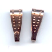 Attaches pendentif 11 mm cuivré vieilli x5|raw }}