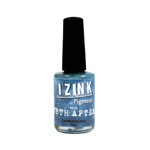 Encre Aladine Pigment Izink - Mix Média Couvrant Opaque - Gris x11.5ml