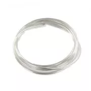 Fil rond en Argent fin 999/1000 0,80 mm x 1m