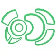 8 emporte-pièces pour modelage et pâte polymère - Géométrique