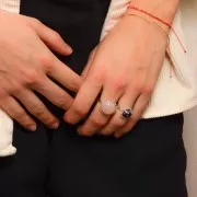 Bague boules diamantées - cabochon fond plat 8 mm Taille 54 à 58 - Argent 925 x1