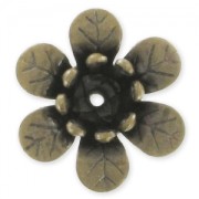 Fleurs 11 mm bronze x8|raw }}
