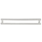 Intercalaires rectangle pour Miyuki Delica 27x4mm - Placage Argent fin x5