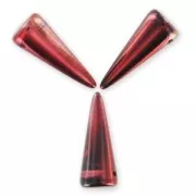 Spikes  7x17 mm Magic Red Brown x6