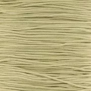 Fil de jade / Fil nylon tressé 0.8 mm Khaki clair x50 m