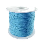 Fil de jade / Fil nylon tressé 0.8 mm Bleu ciel x50 m|raw }}