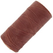 Bobine de fil ciré Linhasita pour micro macramé 0.35 mm Old Copper (25) x448m