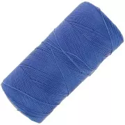 Bobine de fil ciré Linhasita pour micro macramé 0.35 mm - Blue (692) x448m