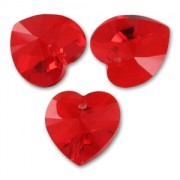 Coeur PureCrystal 6228 14,4x14 mm Light Siam x1|raw }}