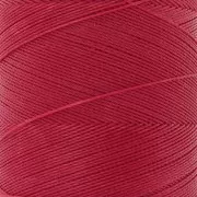Bobine de fil ciré Linhasita pour micro macramé 0.35 mm Rouge Cadmium (677) x448m