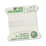Fil Nylon Power High Performance 0.35 mm - Blanc x2m
