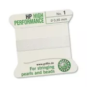 Fil Nylon Power High Performance 0.35 mm - Blanc x2m