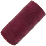 Bobine de fil ciré Linhasita pour micro macramé 0.35 mm - Burgundy (60) x448m|raw }}