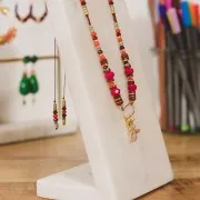 Bobine de fil ciré Linhasita pour micro macramé 0.35 mm - Vanille (531) x448m