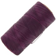 Bobine de fil ciré Linhasita pour micro macramé 0.35 mm - Currant (632) x448m