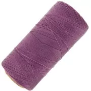 Bobine de fil ciré Linhasita pour micro macramé 0.35 mm - Amethyst (359) x448m