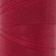 Bobine de fil ciré Linhasita pour micro macramé 0.35 mm - Dark Red (44) x448m