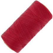 Bobine de fil ciré Linhasita pour micro macramé 0.35 mm - Red (233) x448m|raw }}