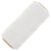 Bobine de fil ciré Linhasita pour micro macramé 0.35 mm - Blanc (BCO ALV) x448m|raw }}