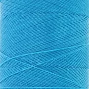 Bobine de fil ciré Linhasita pour micro macramé 0.35 mm Dark Turquoise (707) x448m